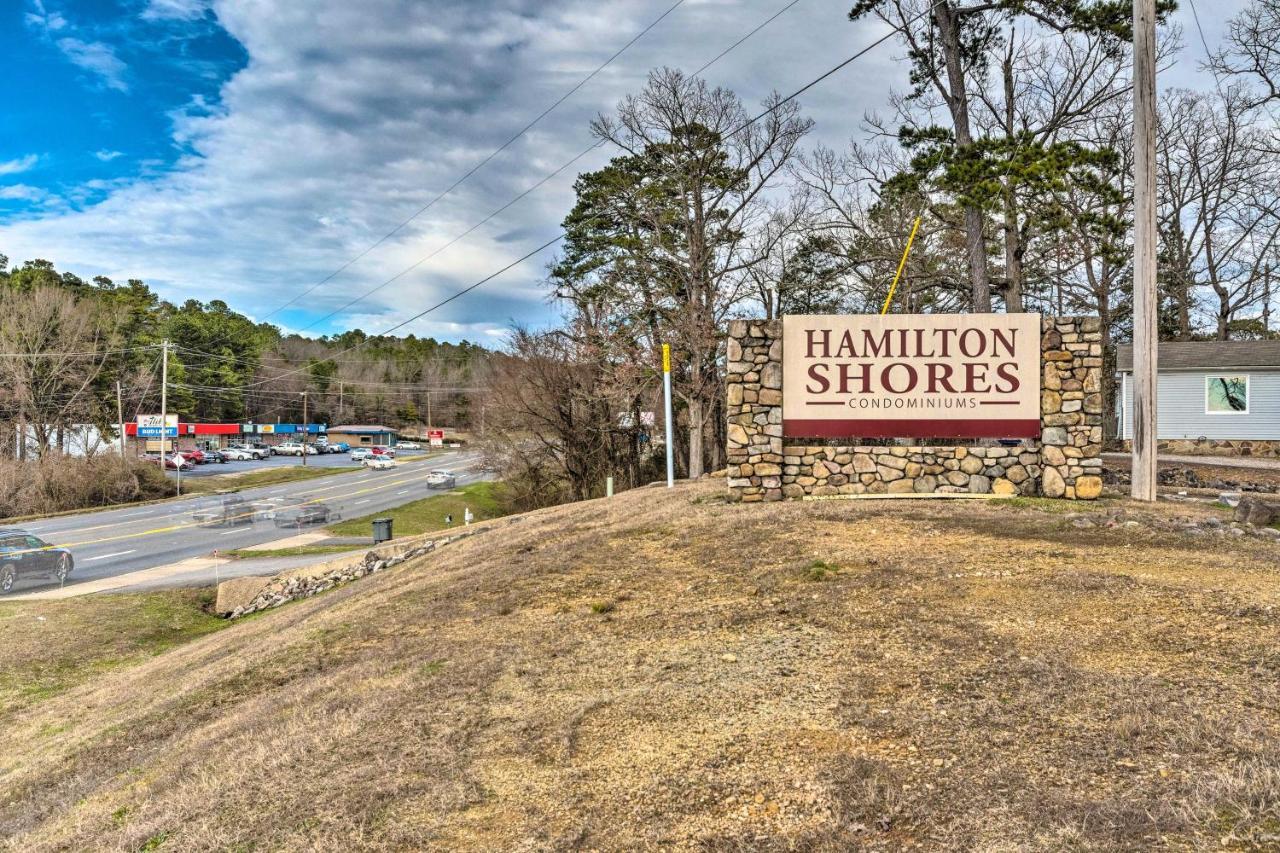 Hot Springs Condo On Lake Hamilton With Shared Dock! Bagian luar foto